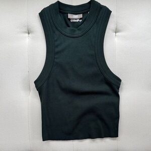 Kith Deep Green Women's Cropped Tank Top